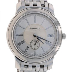 Tiffany & Co. Runde Herrenarmbanduhr Mark - Edelstahl Quarz 1 Yr Garantie