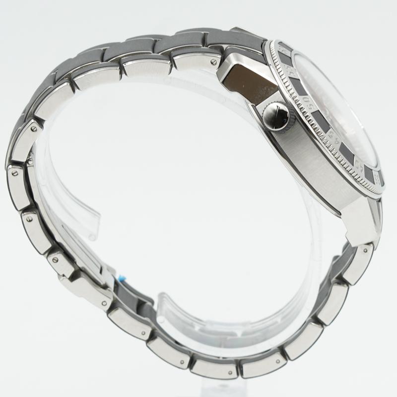 Tiffany & Co. Chronograph Mark T-57 aus Edelstahl und Gummi 2