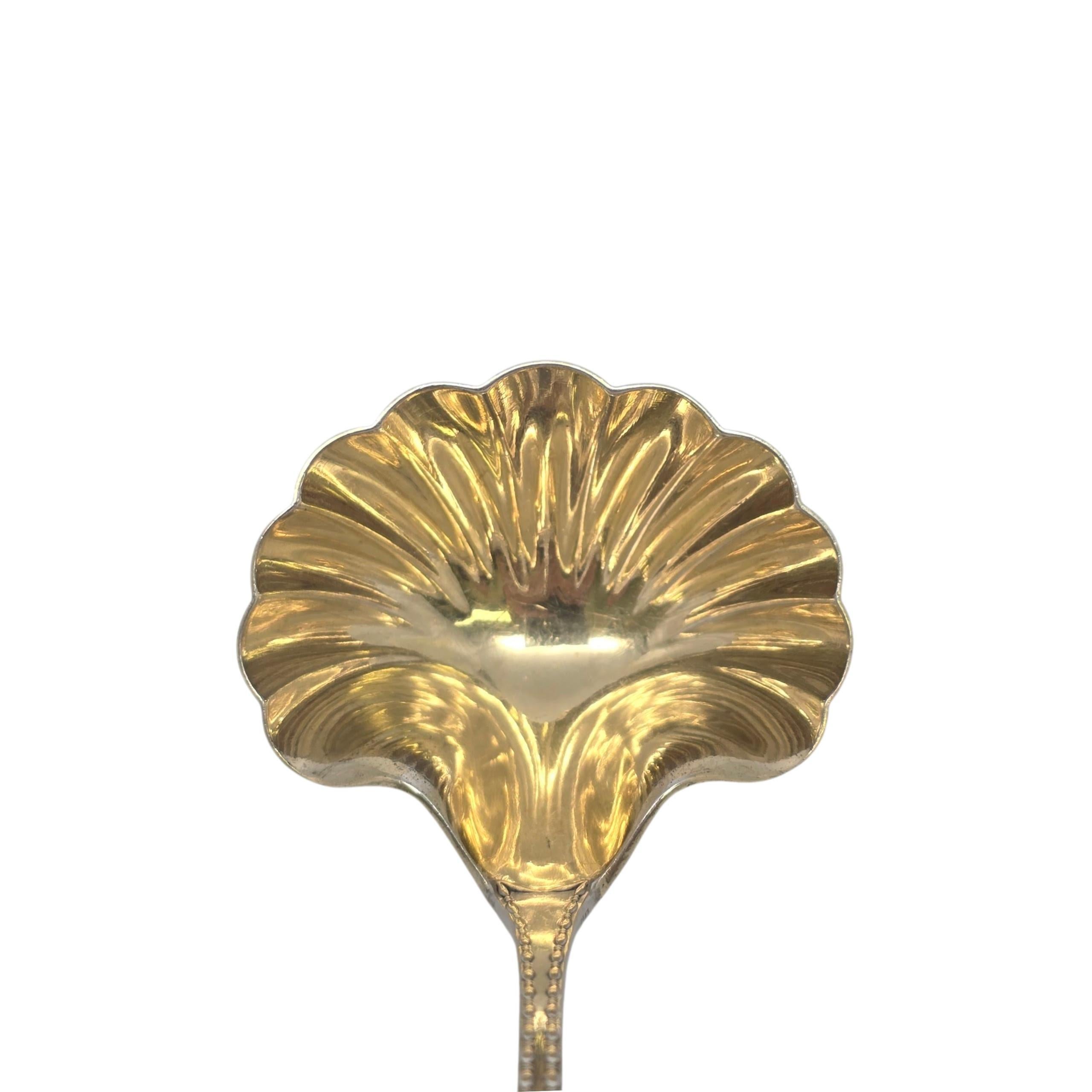 Tiffany & Co. Marquis, mestolo per lavare in argento sterling e oro da 7