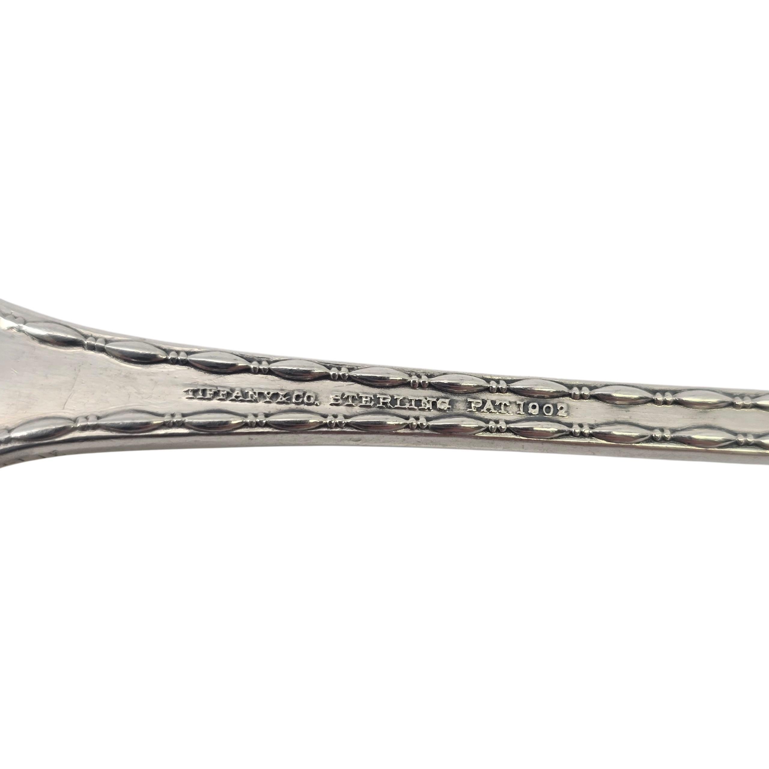 Tiffany & Co. Marquis, mestolo per lavare in argento sterling e oro da 7