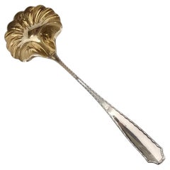 Tiffany & Co. Marquis, mestolo per lavare in argento sterling e oro da 7"  #22621