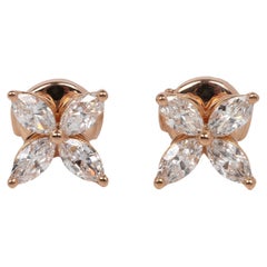 Pendientes de diamantes