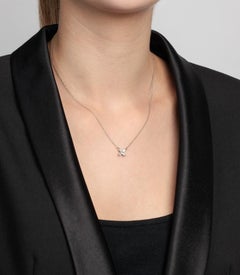 Tiffany & Co. Marquise cut Diamond Platinum Small Victoria Pendant