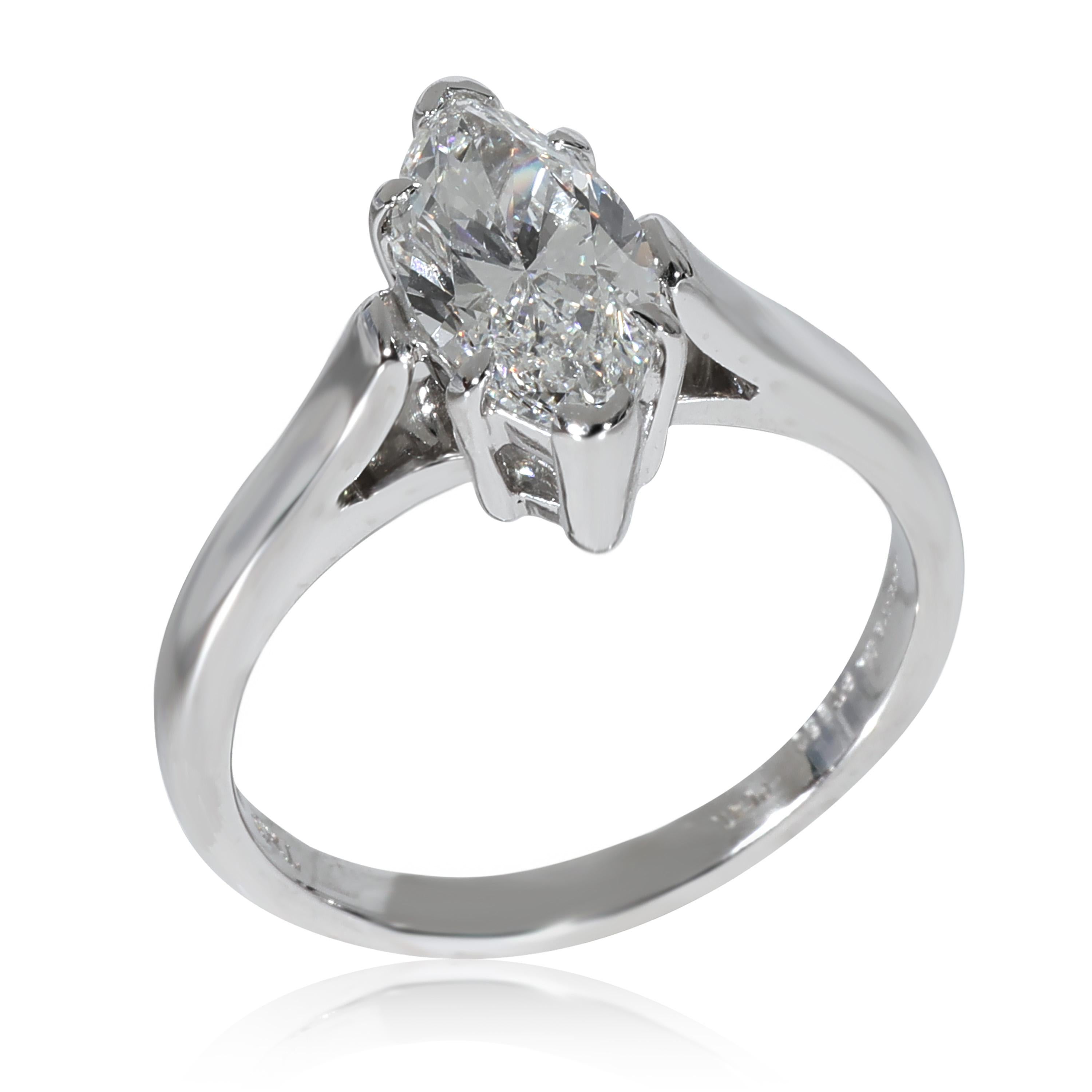marquise solitaire ring