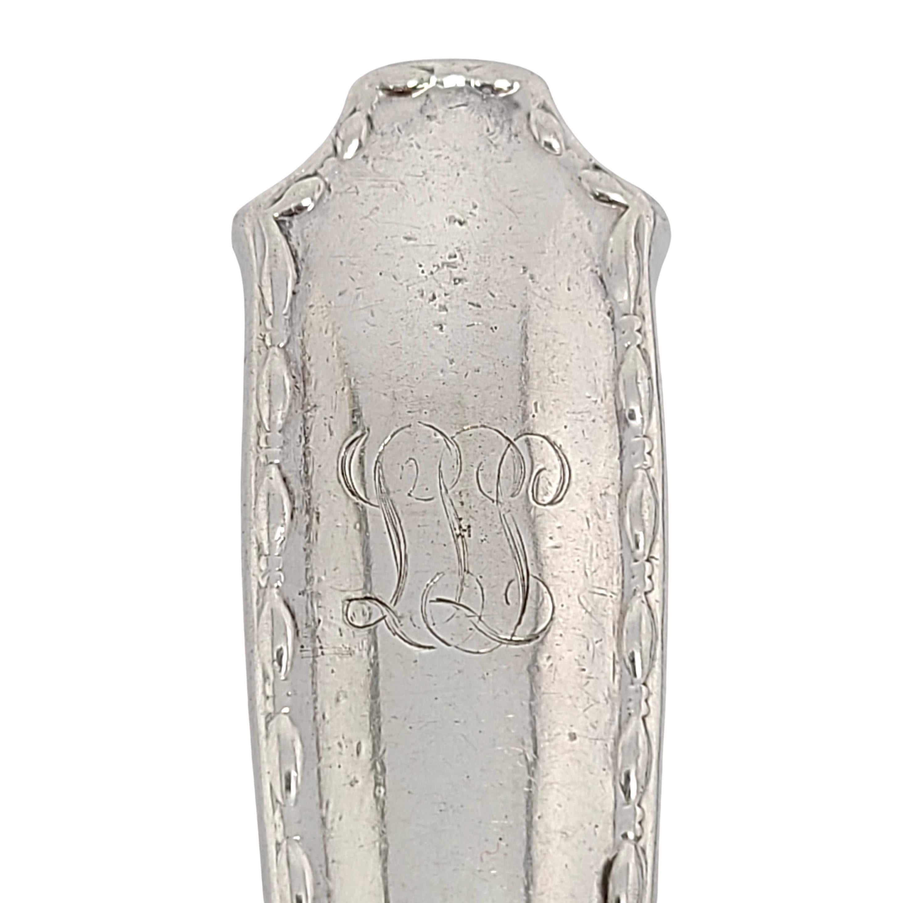 Tiffany & Co. Couteau à dessert/thé en argent sterling Marquise avec monogramme 19,7 cm en vente 4