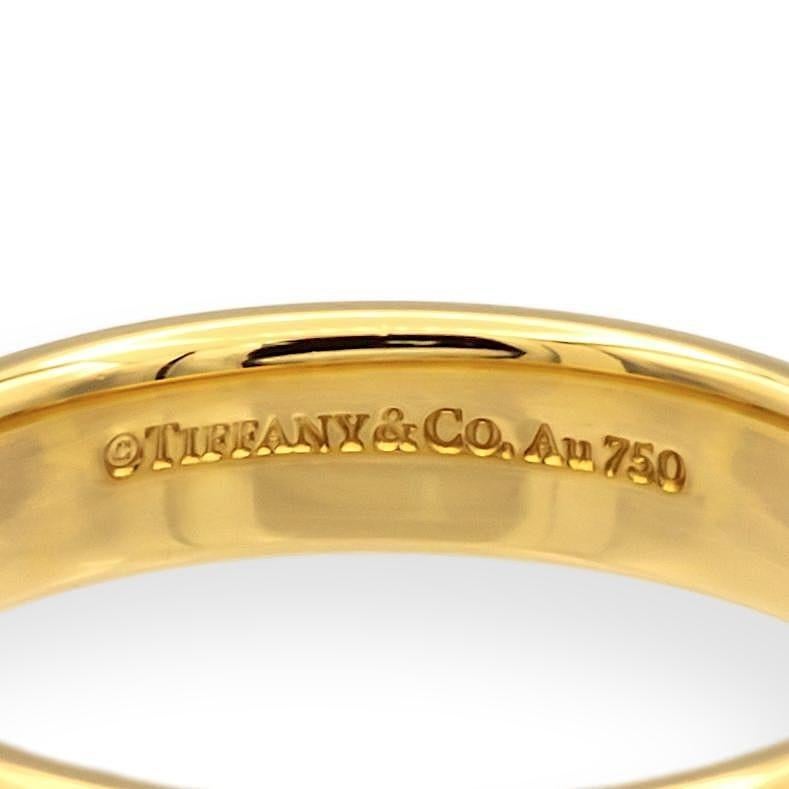 Tiffany & Co. Men’s 18K Yellow Gold Forever Classic Wedding Band, Size 9 Contemporáneo en venta