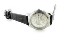 Tiffany & Co. Men's Atlas Mark Round Stainless Watch Roman Silver Dial