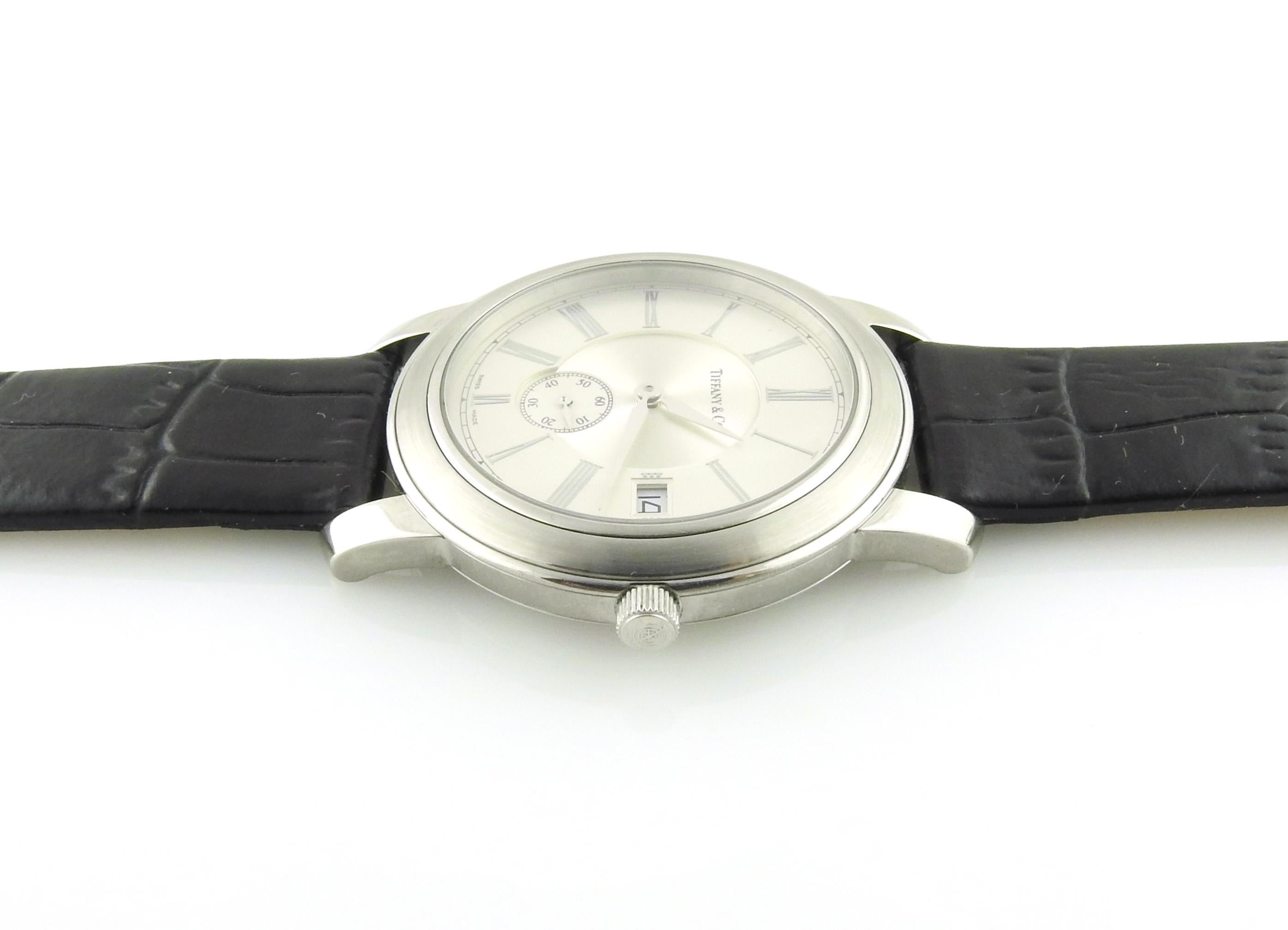 tiffany co mens watch