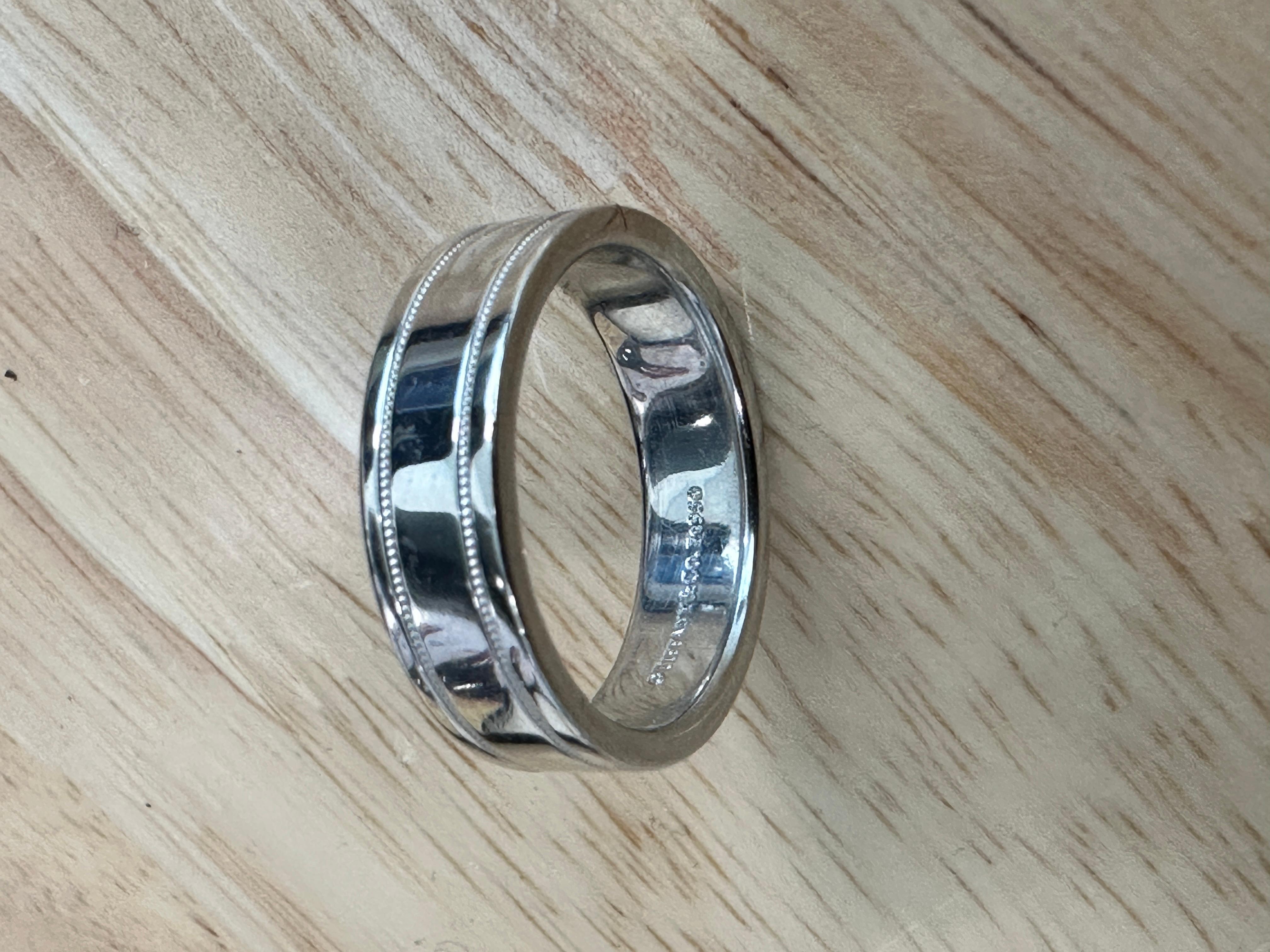 Uomo Tiffany & Co. Fede nuziale 