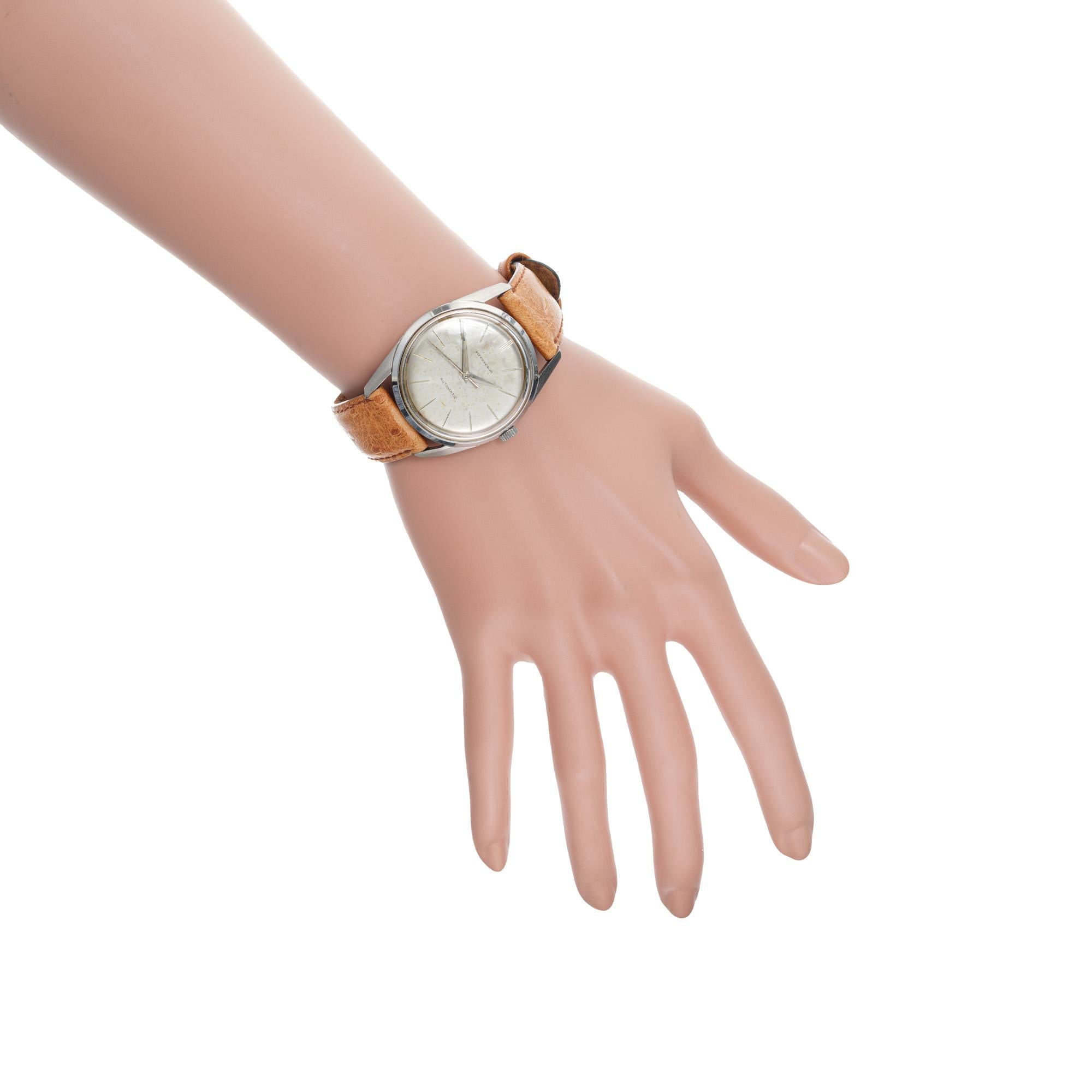 Montre-bracelet universel Polerouter en acier inoxydable vendue par Tiffany & Co. en vente 5