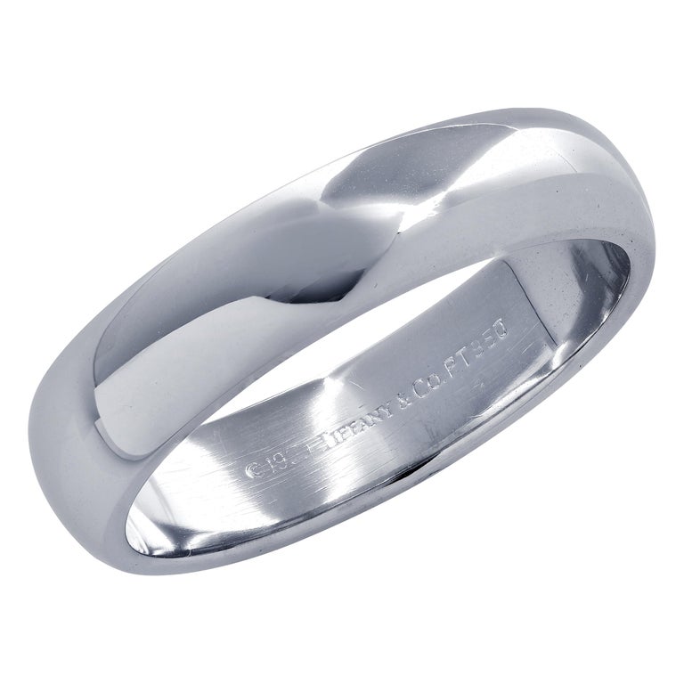 Tiffany and Co. Men's Wedding Band For Sale at 1stDibs | tiffany mens ...