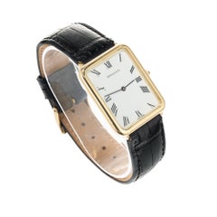 Tiffany & Co. Men's Yellow Gold Chopard Tank Wristwatch