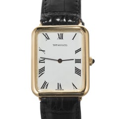 Tiffany & Co. Chopard Tank Armbanduhr aus Gelbgold für Herren