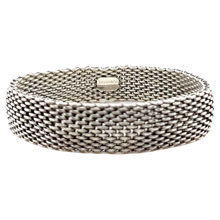 Tiffany & Co Mesh Weave Somerset Bracelet