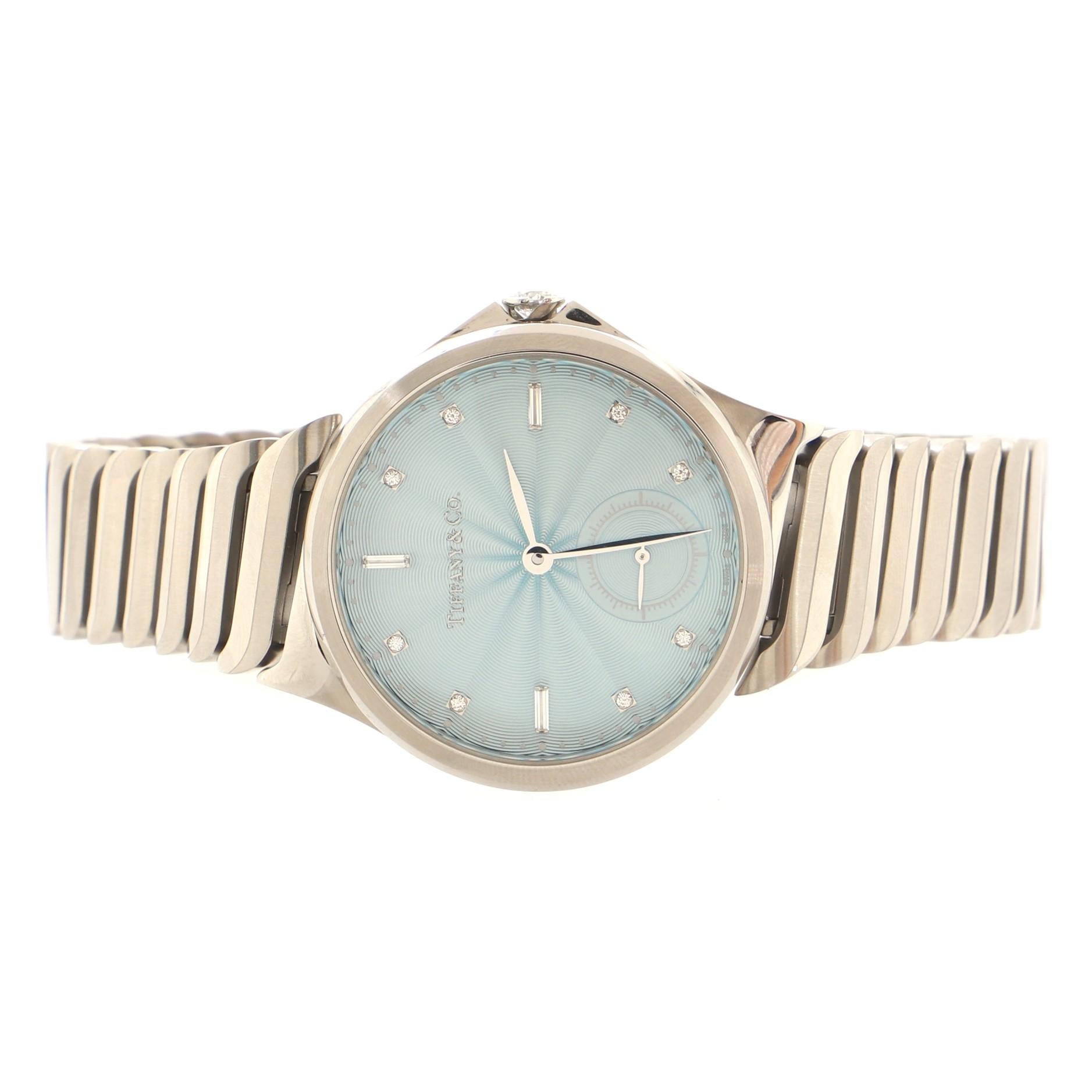 tiffany pink watch