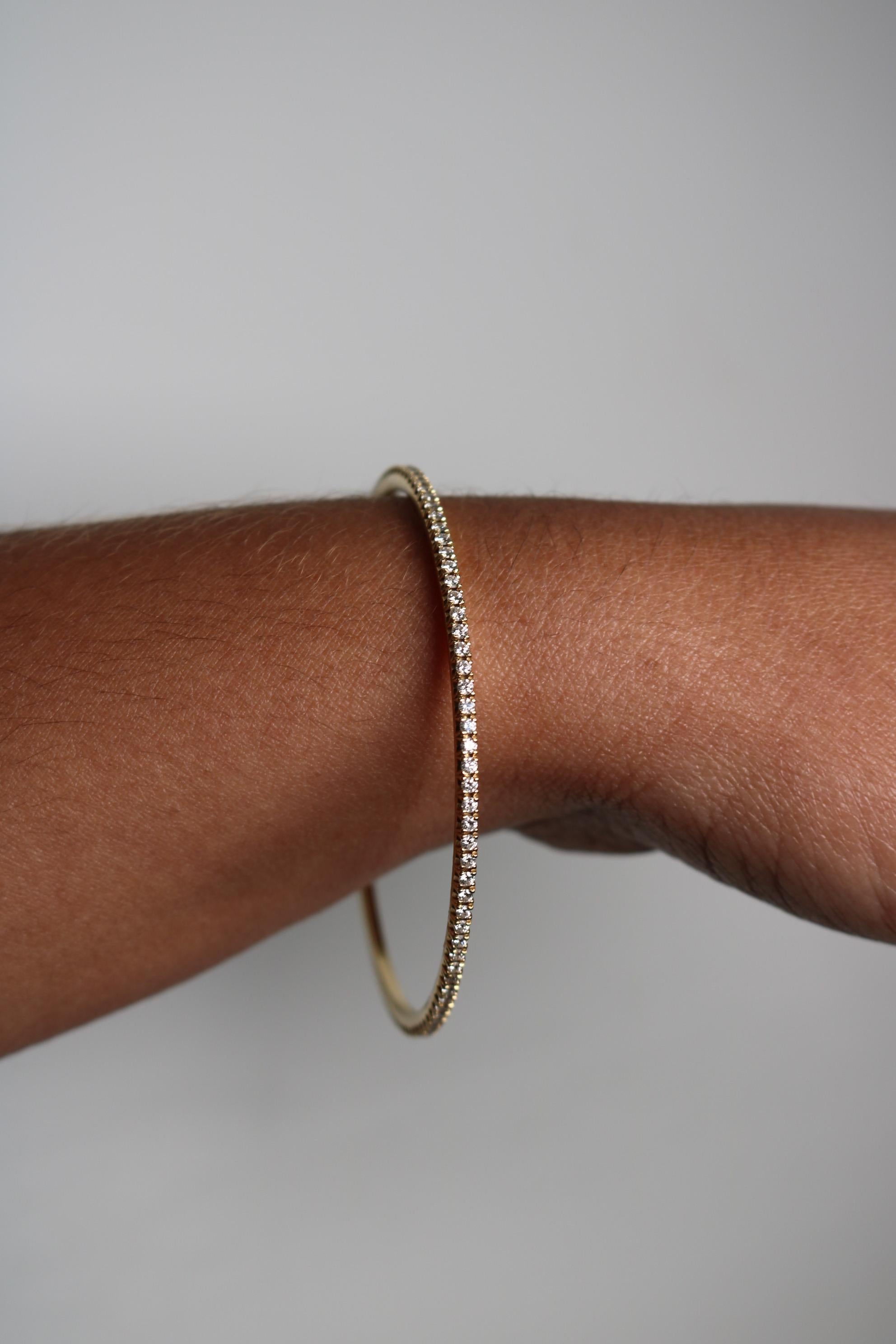 Tiffany & Co. Bracelet Metro en or jaune 18 carats de taille moyenne avec boîte et papiers en vente 5