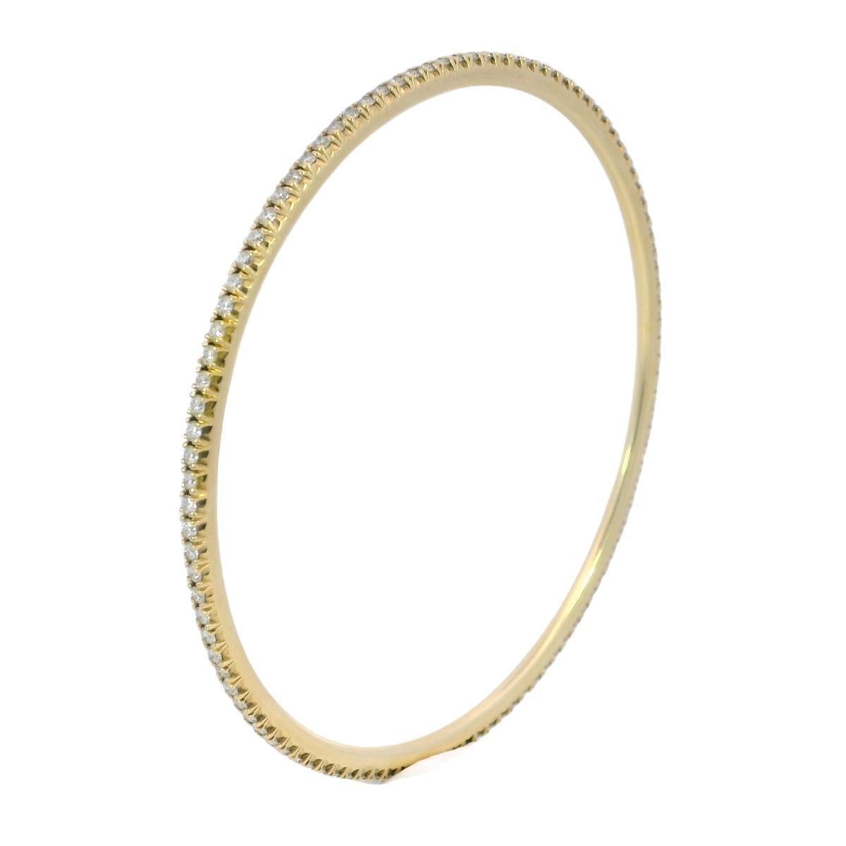Tiffany & Co. Bracelet Metro en or jaune 18 carats de taille moyenne avec boîte et papiers Excellent état - En vente à Fairfield, CT