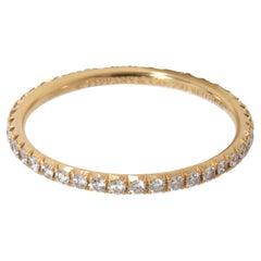 Tiffany & Co. Metro Diamond Band in 18K Yellow Gold 0.3 CTW