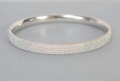 Tiffany & Co. Metro Diamond Bangle Bracelet