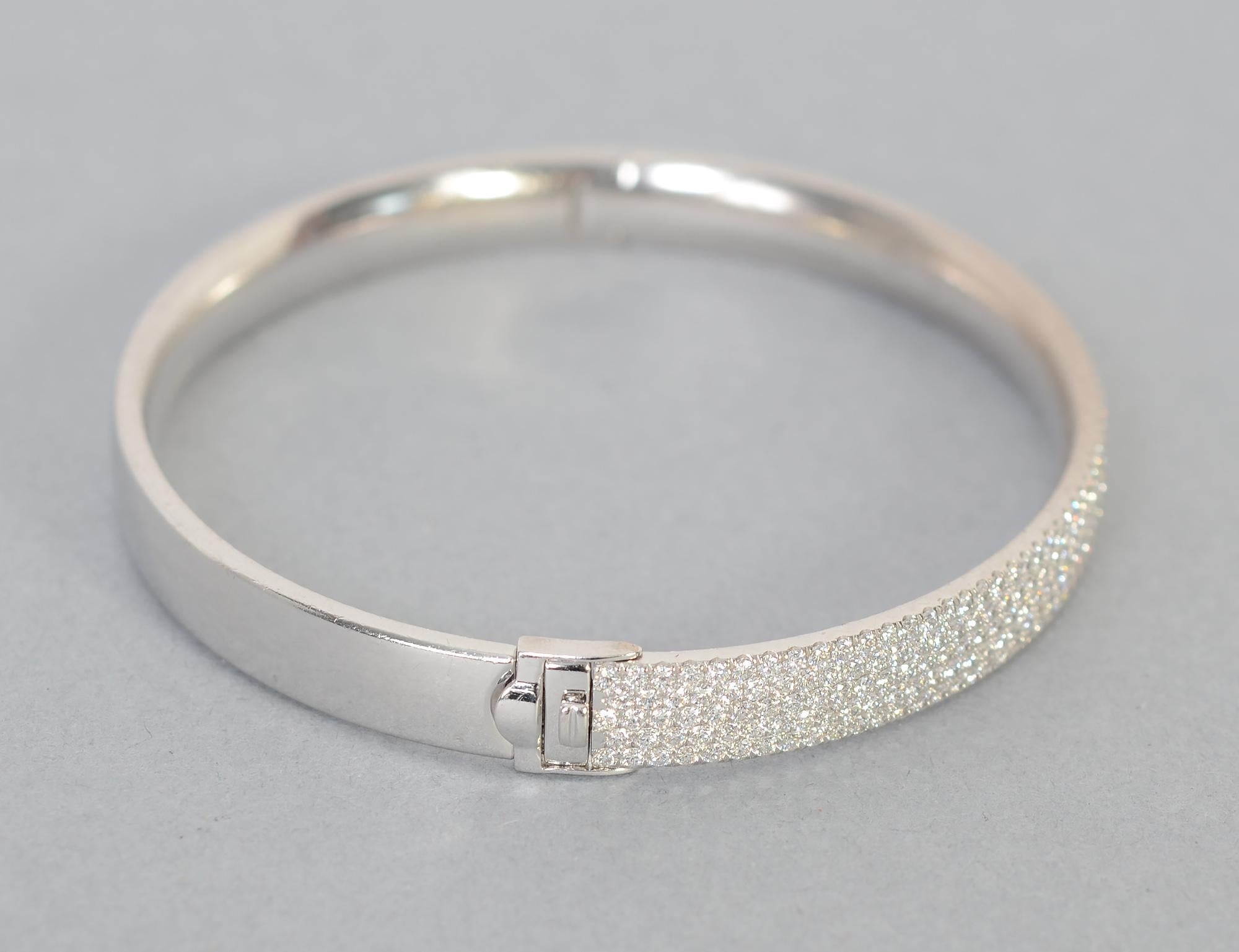 tiffany diamond bangle bracelet
