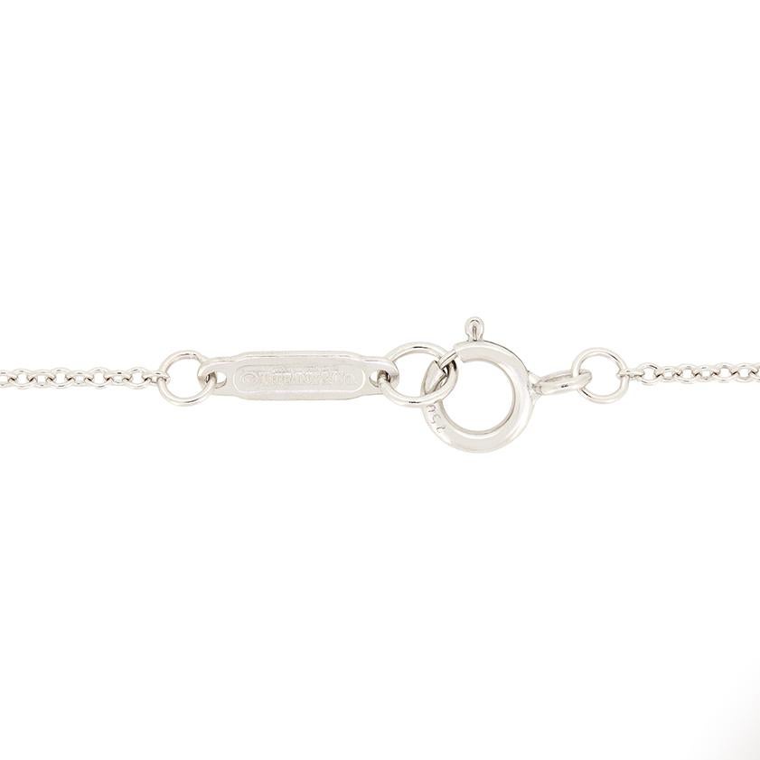 Tiffany & Co. 'Metro' Diamond Cross In Excellent Condition In London, GB