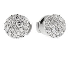 Tiffany & Co Metro Diamond Stud Earrings