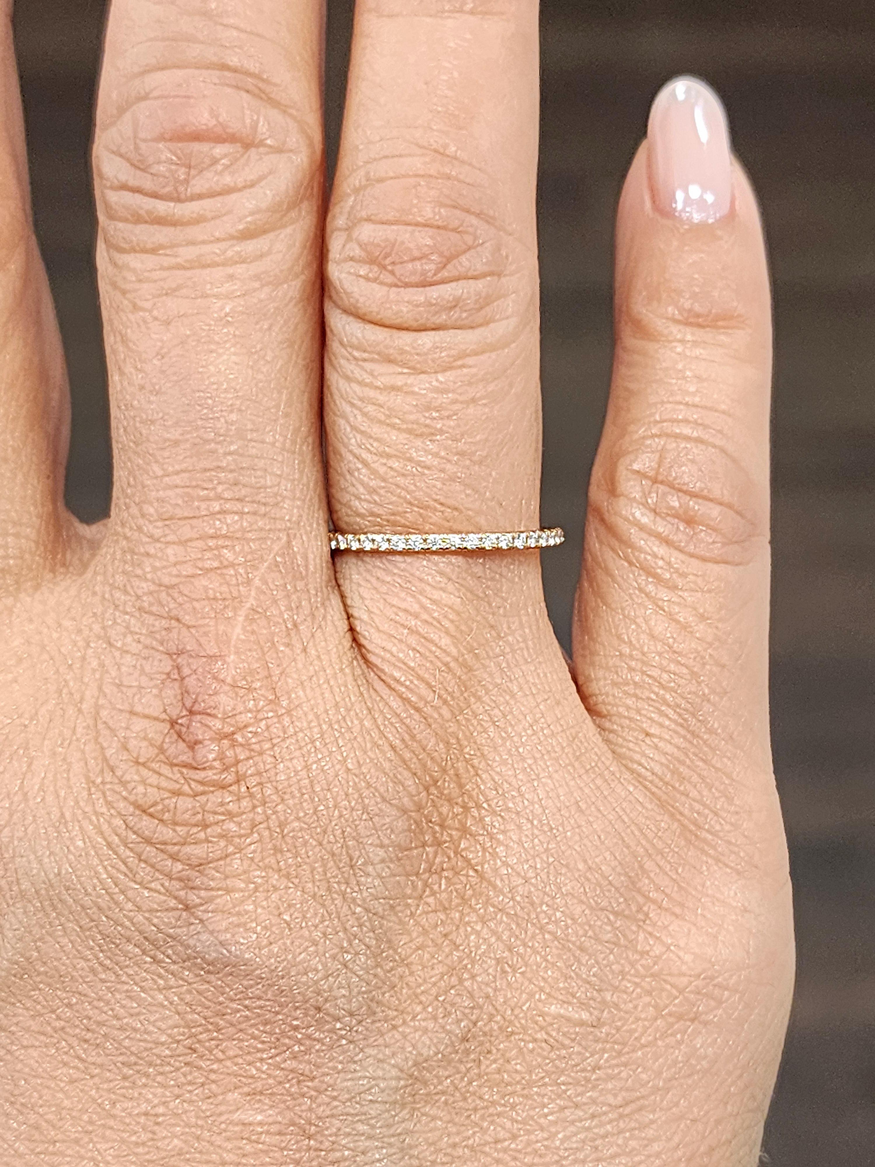 Tiffany & Co. Metro Eternity Diamantring (Moderne)