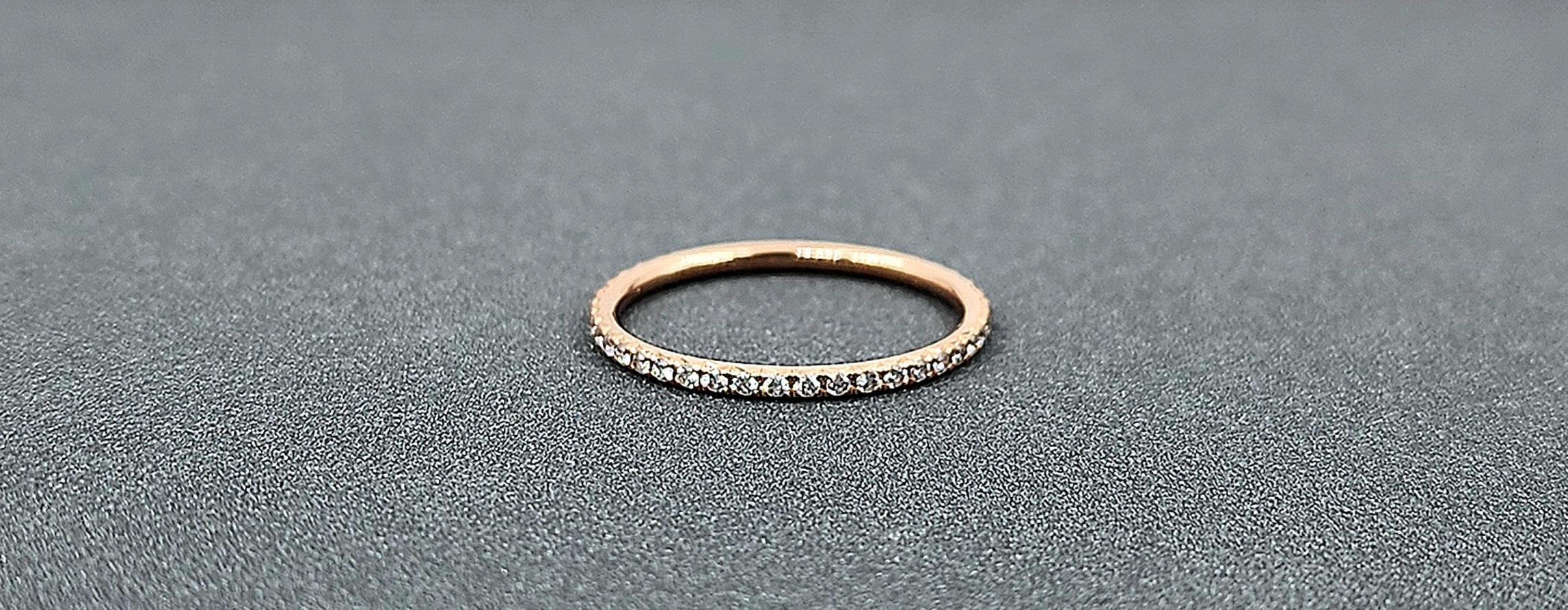 Tiffany & Co. Metro Eternity Diamantring (Rundschliff)