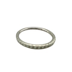 Tiffany & Co Metro Eternity-Diamantring aus Platin mit Voll-Eternity-Diamant