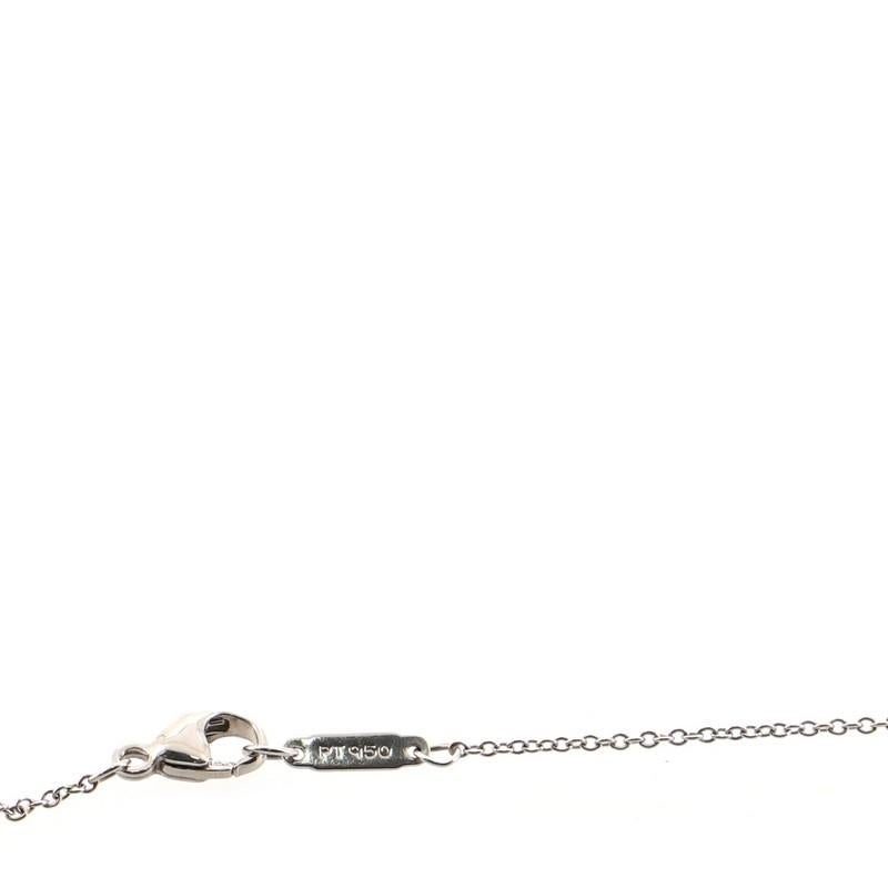 tiffany diamond heart necklace
