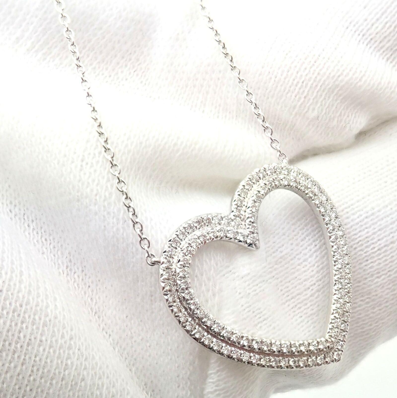 tiffany necklace heart with diamond