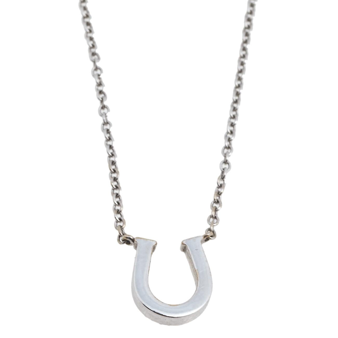 horseshoe necklace tiffany