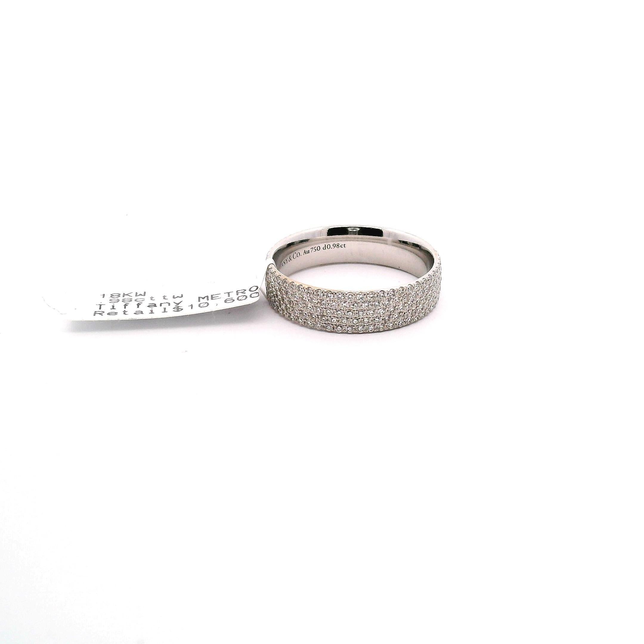 De las mujeres Tiffany & Co. Anillo Metro en venta
