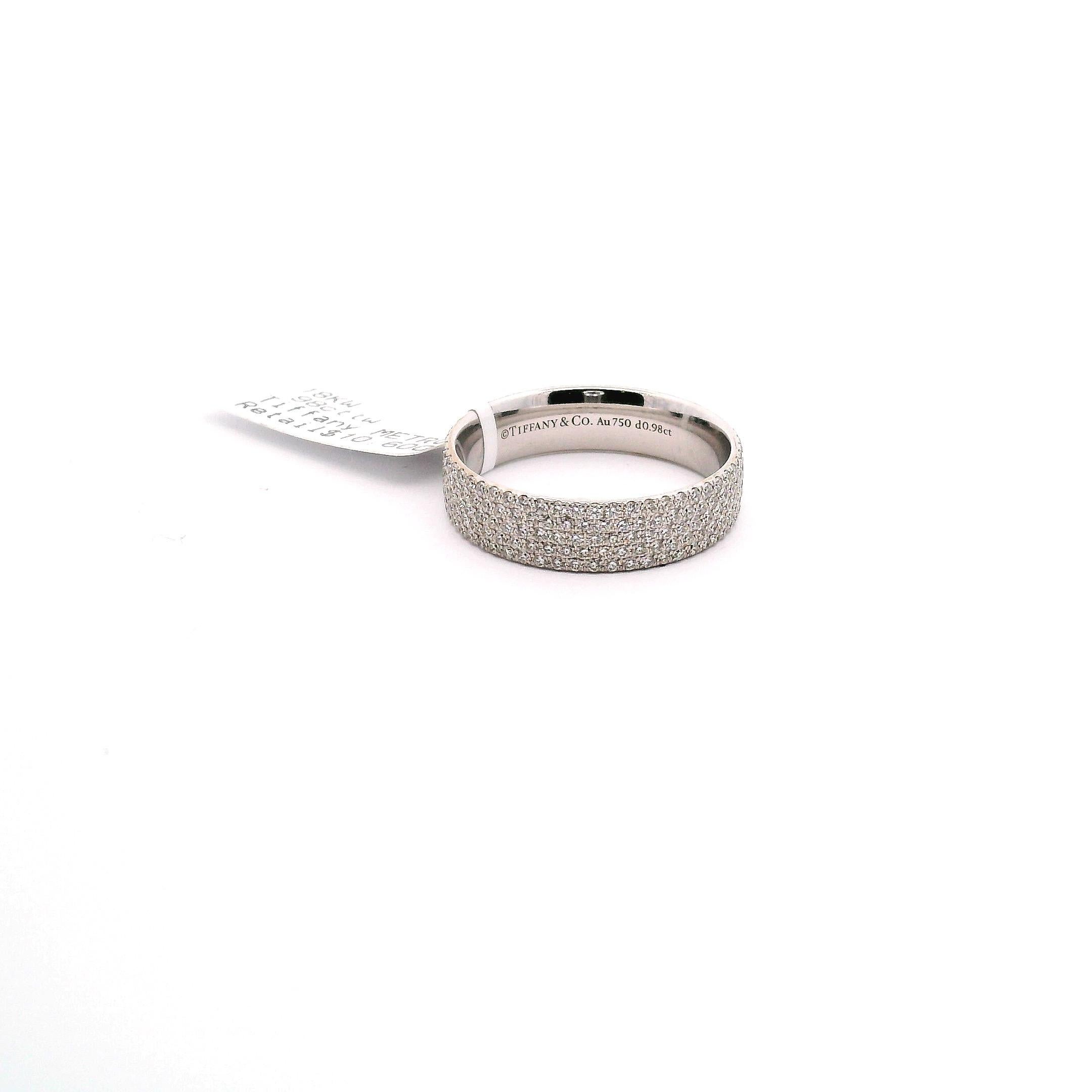 Tiffany & Co. Anillo Metro en venta 1