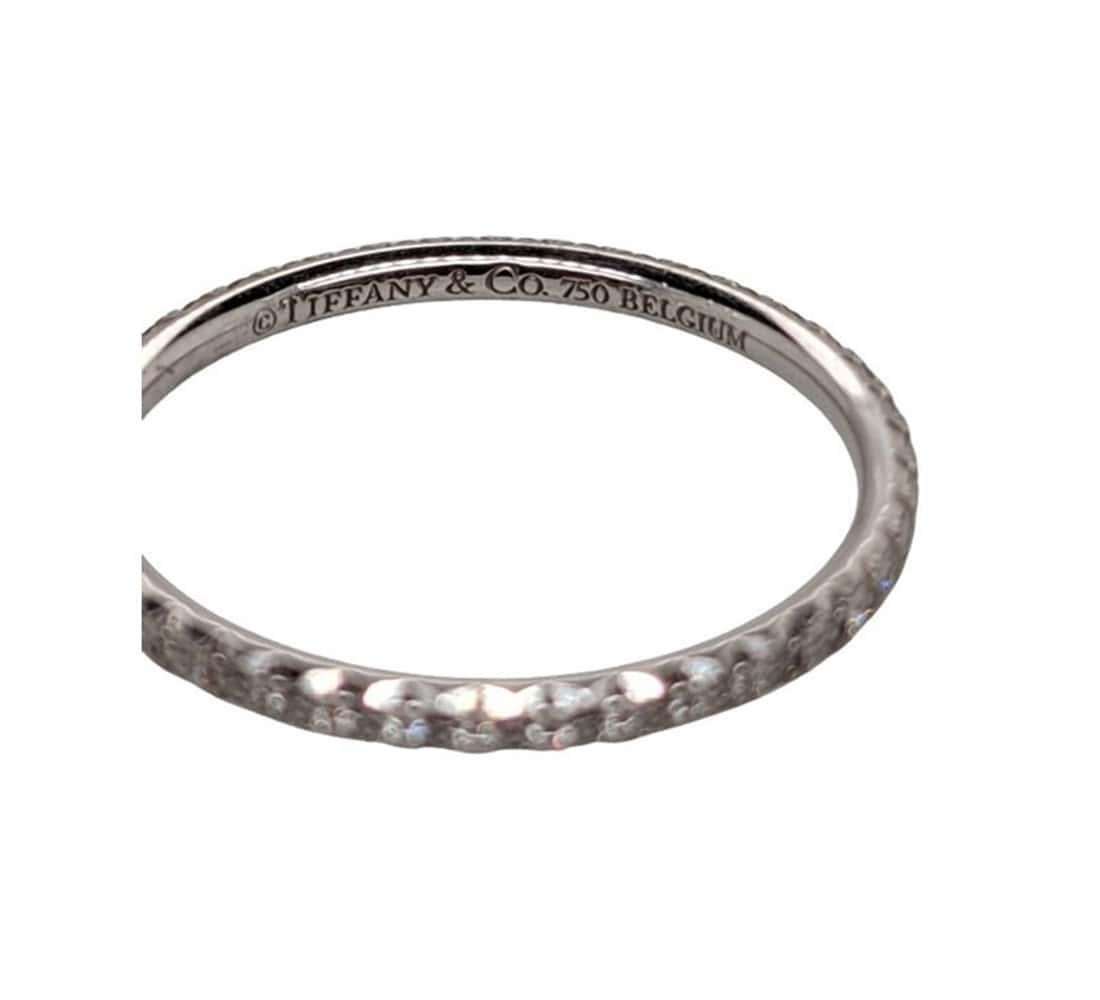 Tiffany & Co: Metro-Ring aus Platin Damen
