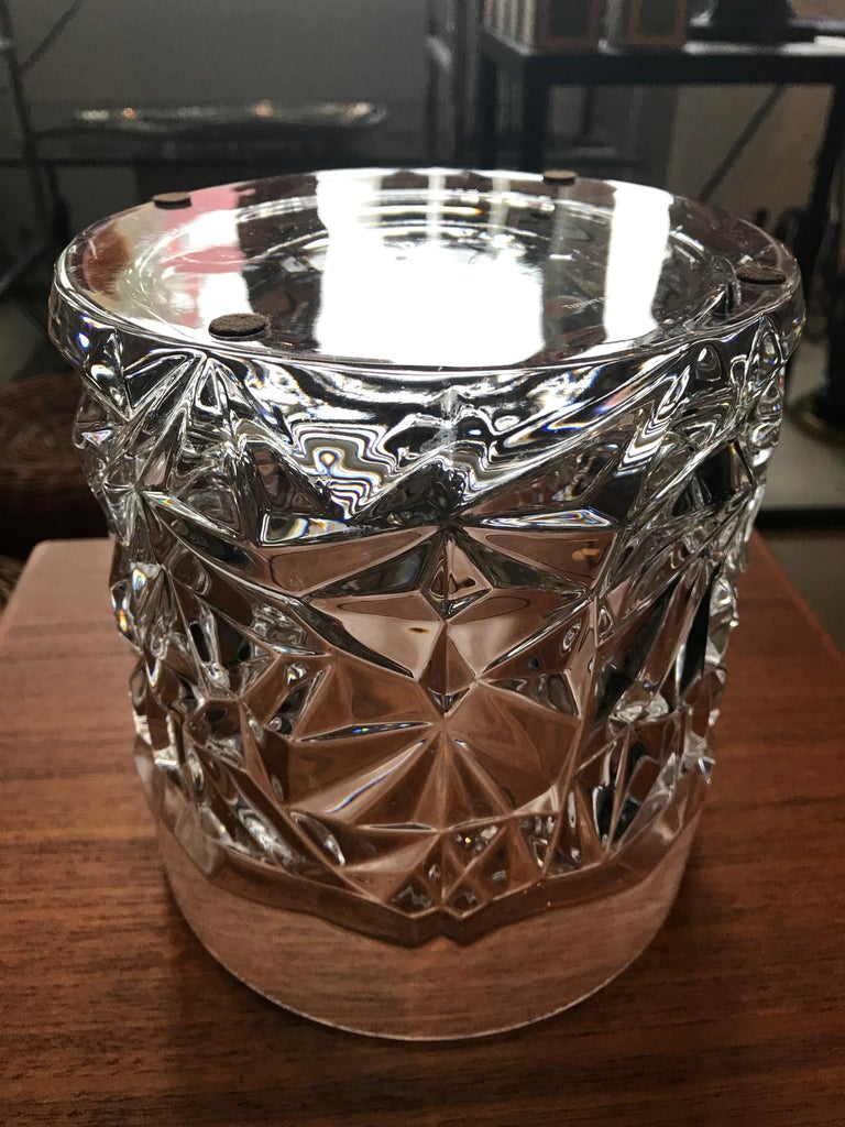 Tiffany and Crystal Ice Bucket 