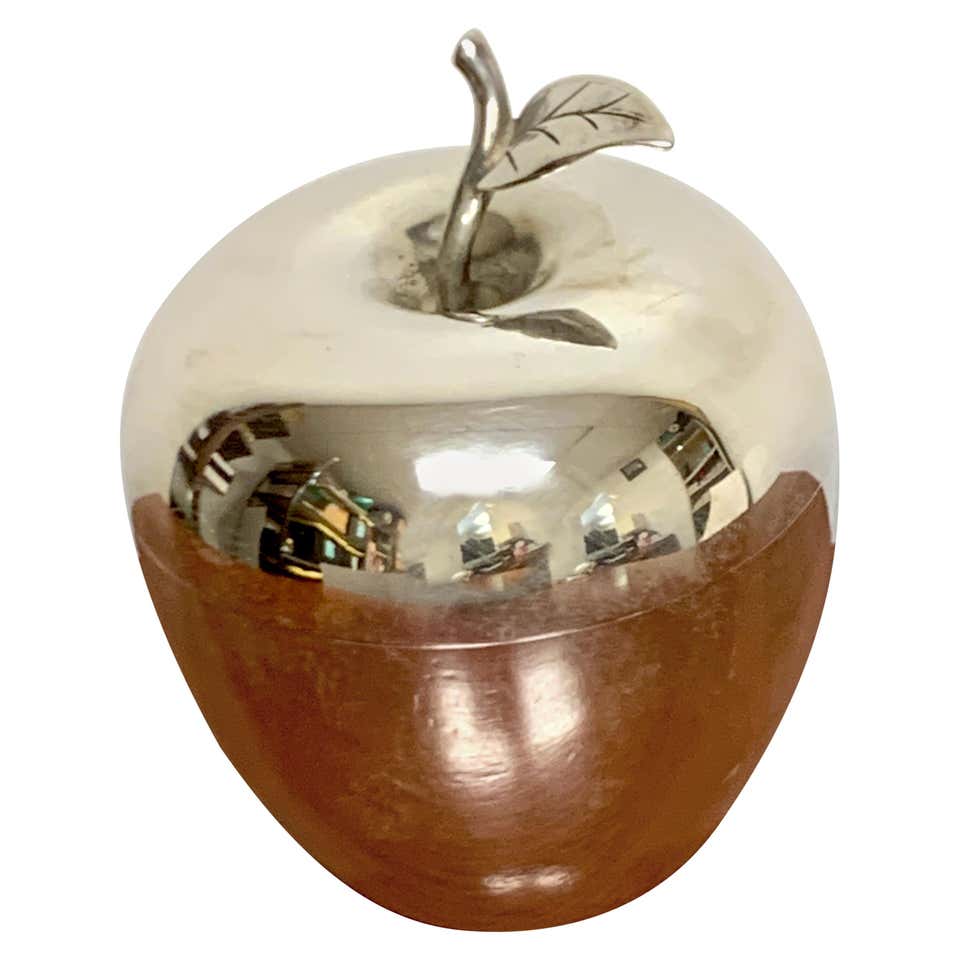 Tiffany Sterling Silver Apple Box at 1stDibs
