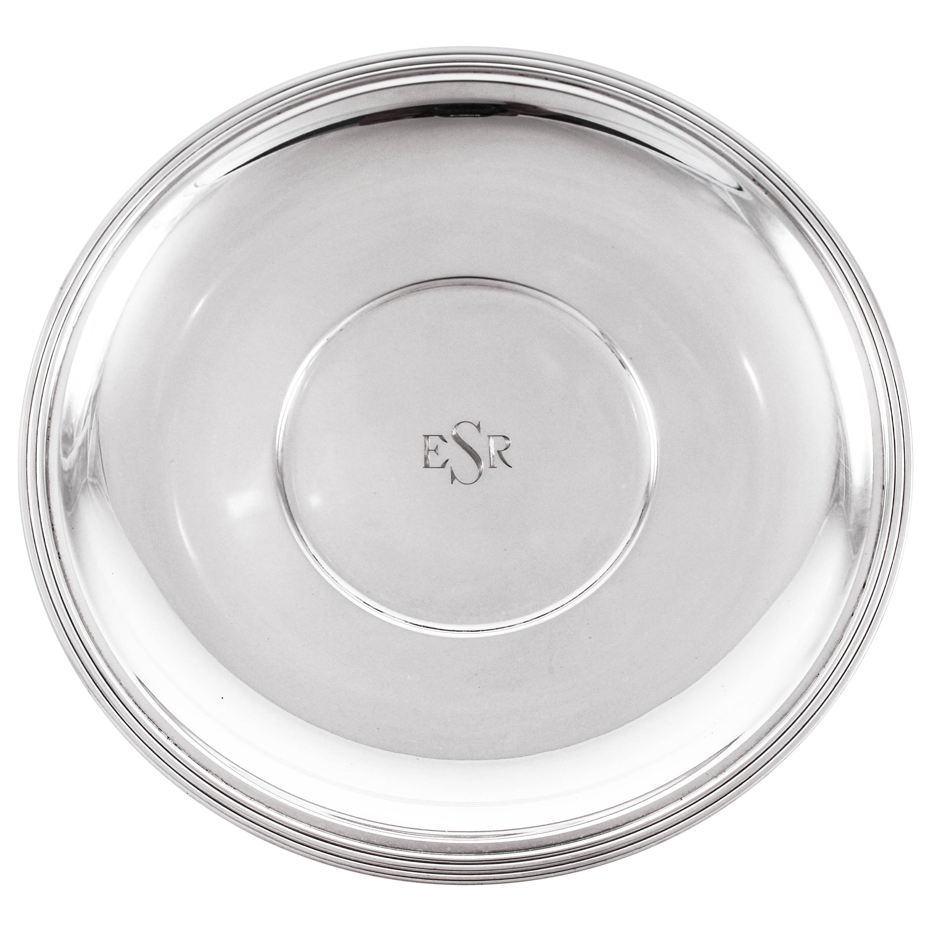 Tiffany & Co. Midcentury Sterling Dish