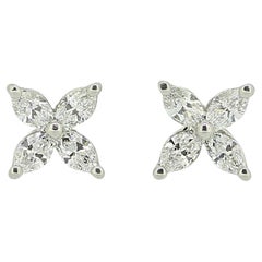 Tiffany & Co. Mini Victoria 0.19 Carat Diamond Earrings