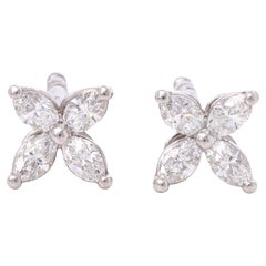 Tiffany & Co Mini Victoria Stud Earrings
