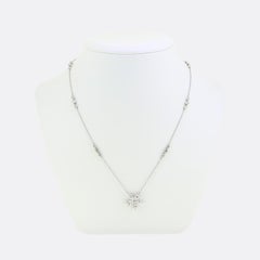 Tiffany & Co. Mixed Cluster Diamond Victoria Necklace