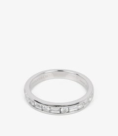 Tiffany & Co. Mixed Cut Diamond Half Eternity Ring