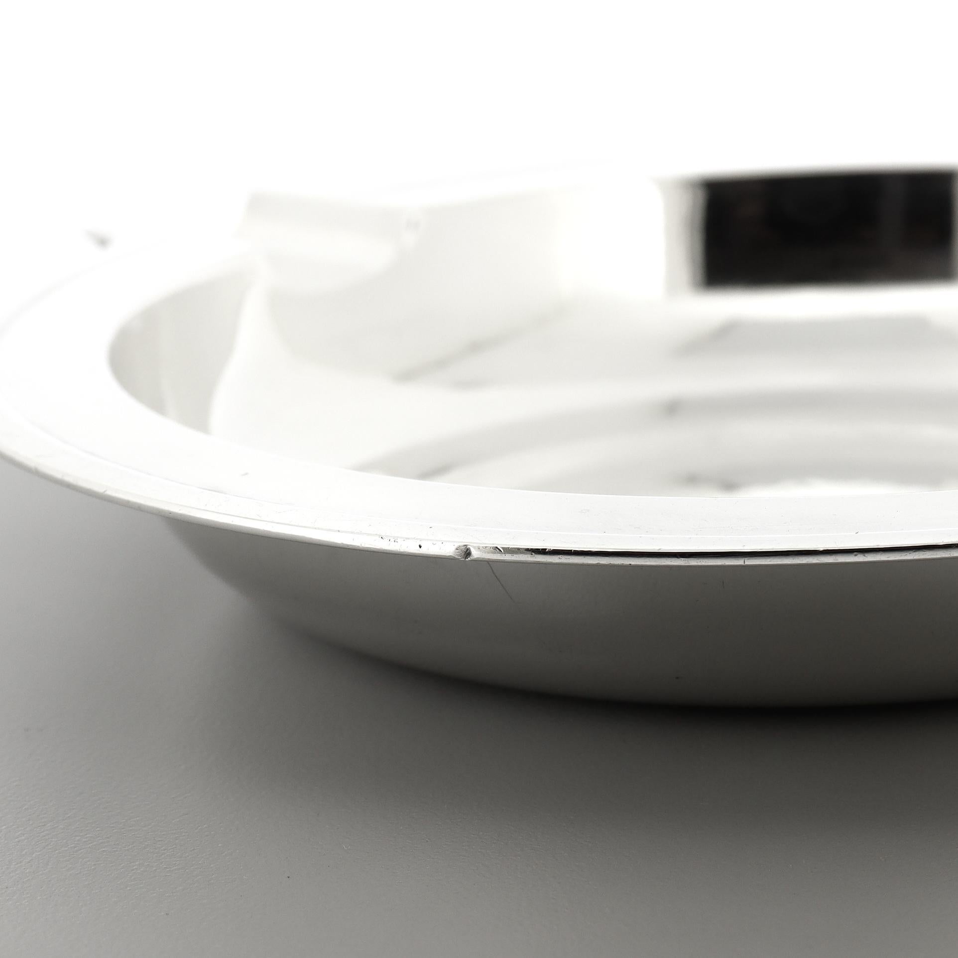 Tiffany & Co. Posacenere modernista in argento 925 in vendita 12