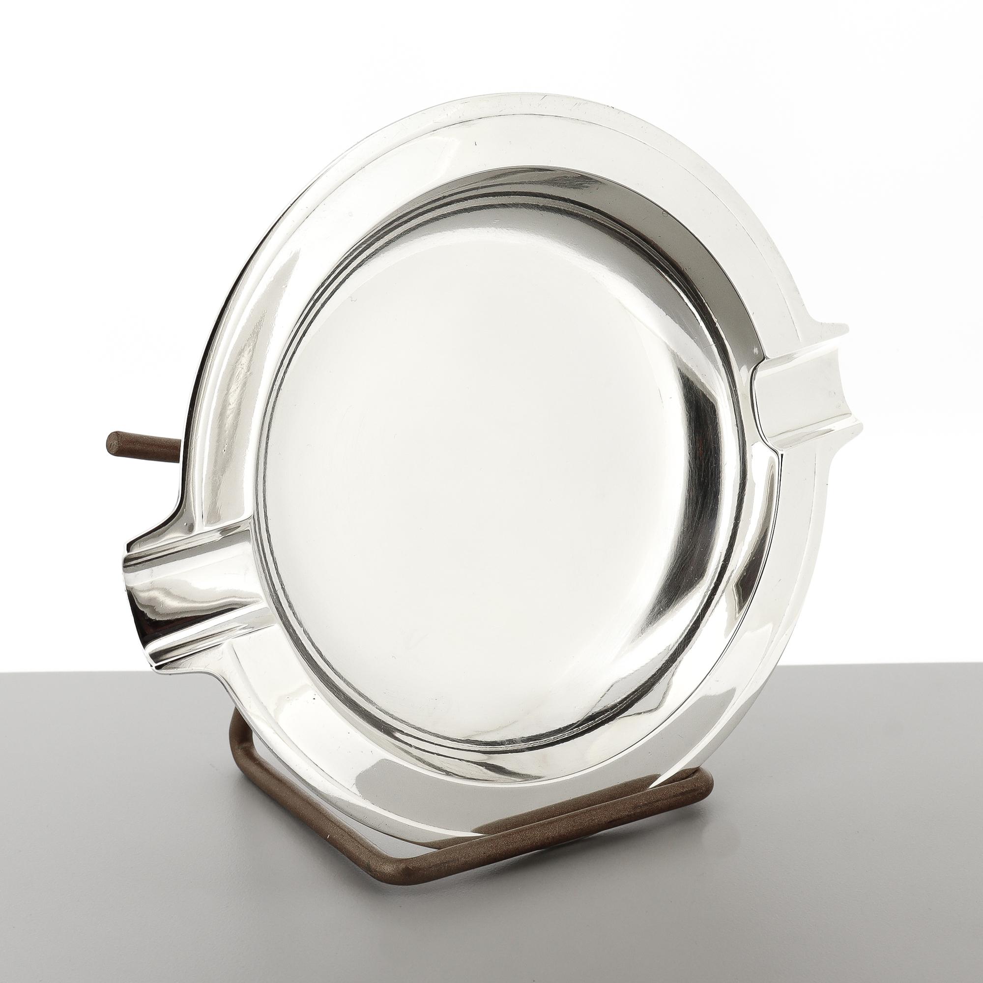 Tiffany & Co. Posacenere modernista in argento 925 In condizioni buone in vendita a Philadelphia, PA