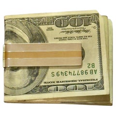 Tiffany & Co Pinza para billetes Oro 18 KT + Plata de ley Estate