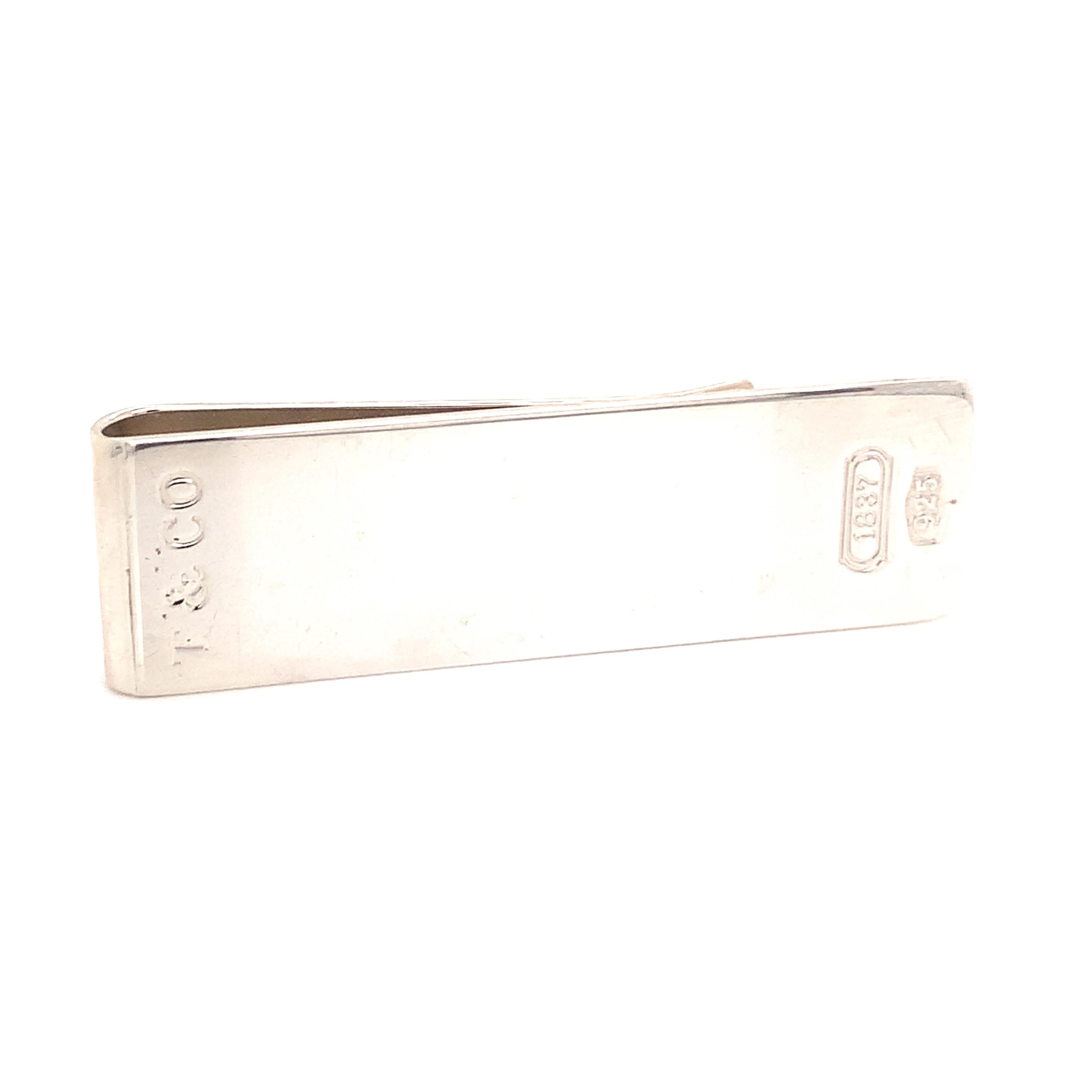 Tiffany & Co. Estate Geldklammer Sterling Silber 925 21::7 Gramm 2