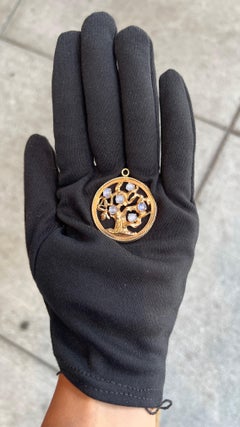 Tiffany & Co Moonstone Tree of Life Pendant