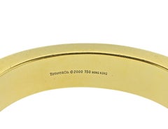 Tiffany & Co. Mother of Pearl Black Jade Inlay Zebra Gold Bracelet