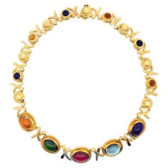 Tiffany & Co Multi Gem Necklace by Paloma Picasso