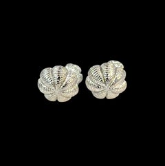 Tiffany & Co Mushroom Cufflinks Sterling Silver 11.60 Grams Estate